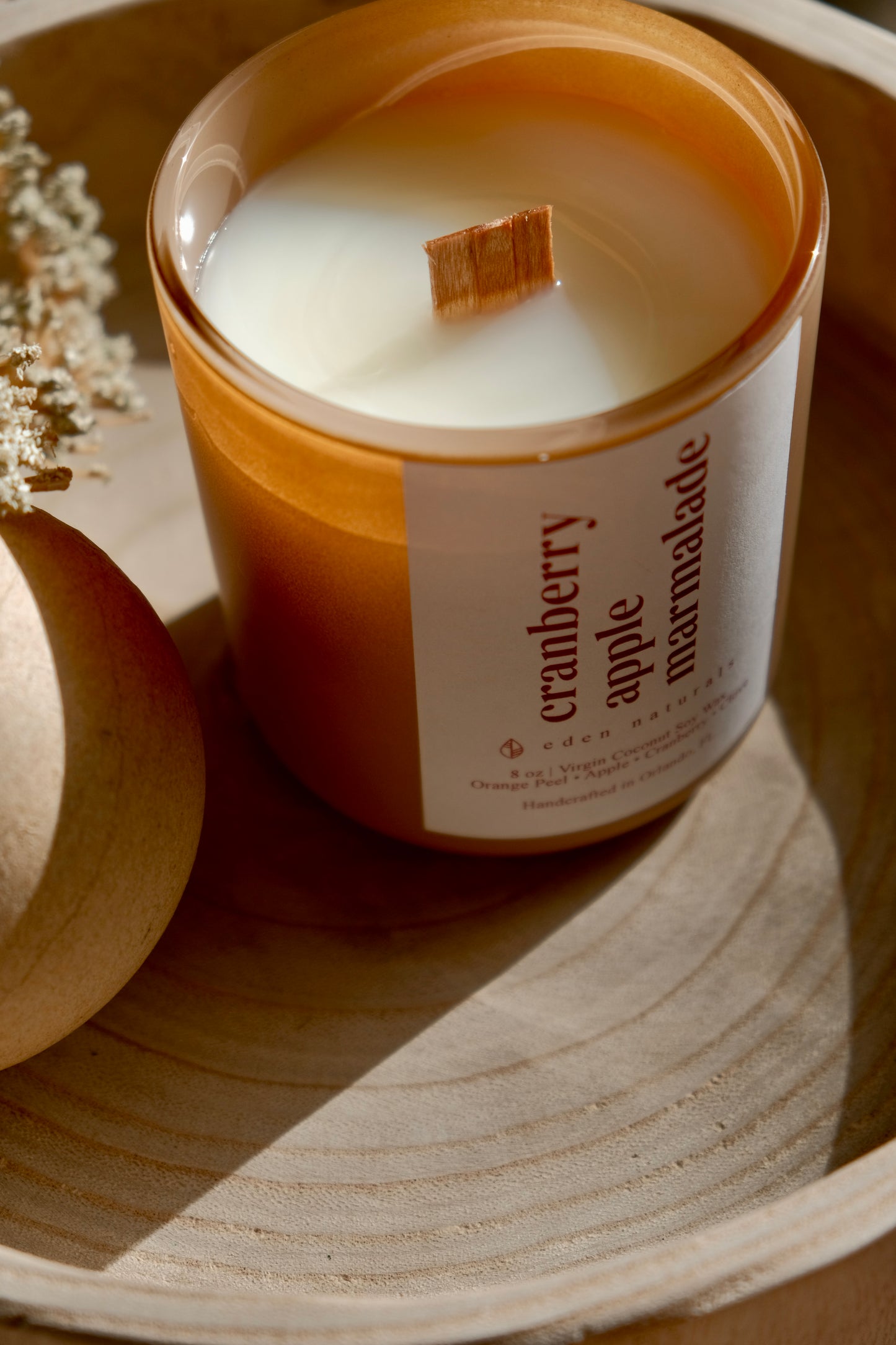 Cranberry Apple Marmalade Soy Candle